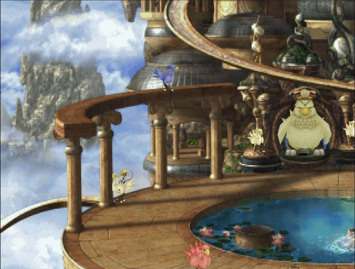 Final Fantasy 9 - геймплей игры на PlayStation